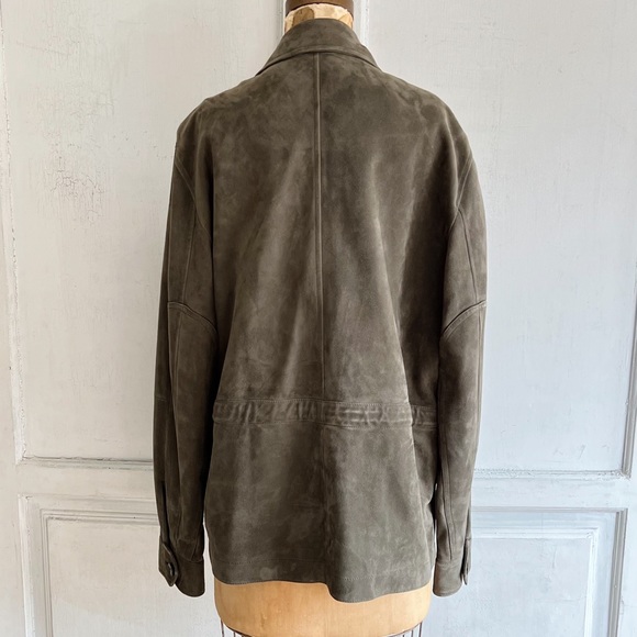 NWT Tom Ford sage green suede field jacket - Picture 2 of 11